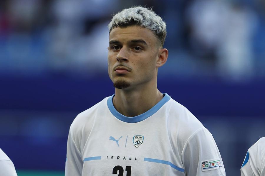 Stav Lemkin, fundașul central al Israelului și al lui Shakhtar. Foto: Imago Images Vedetele israelienilor: „Am trecut prin iad, avem voie să ne apărăm. Suntem în război cu o organizație teroristă teribilă”