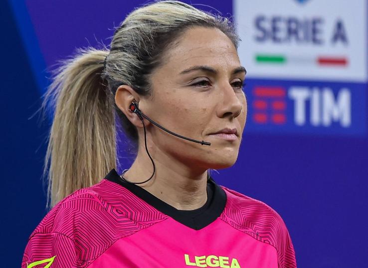 Francesca Di Monte, ținta gestului de impolitețe comis de arbitrul Juan Luca Sacchi / Sursă foto: Imago Images
