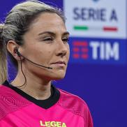 Francesca Di Monte, ținta gestului de impolitețe comis de arbitrul Juan Luca Sacchi / Sursă foto: Imago Images