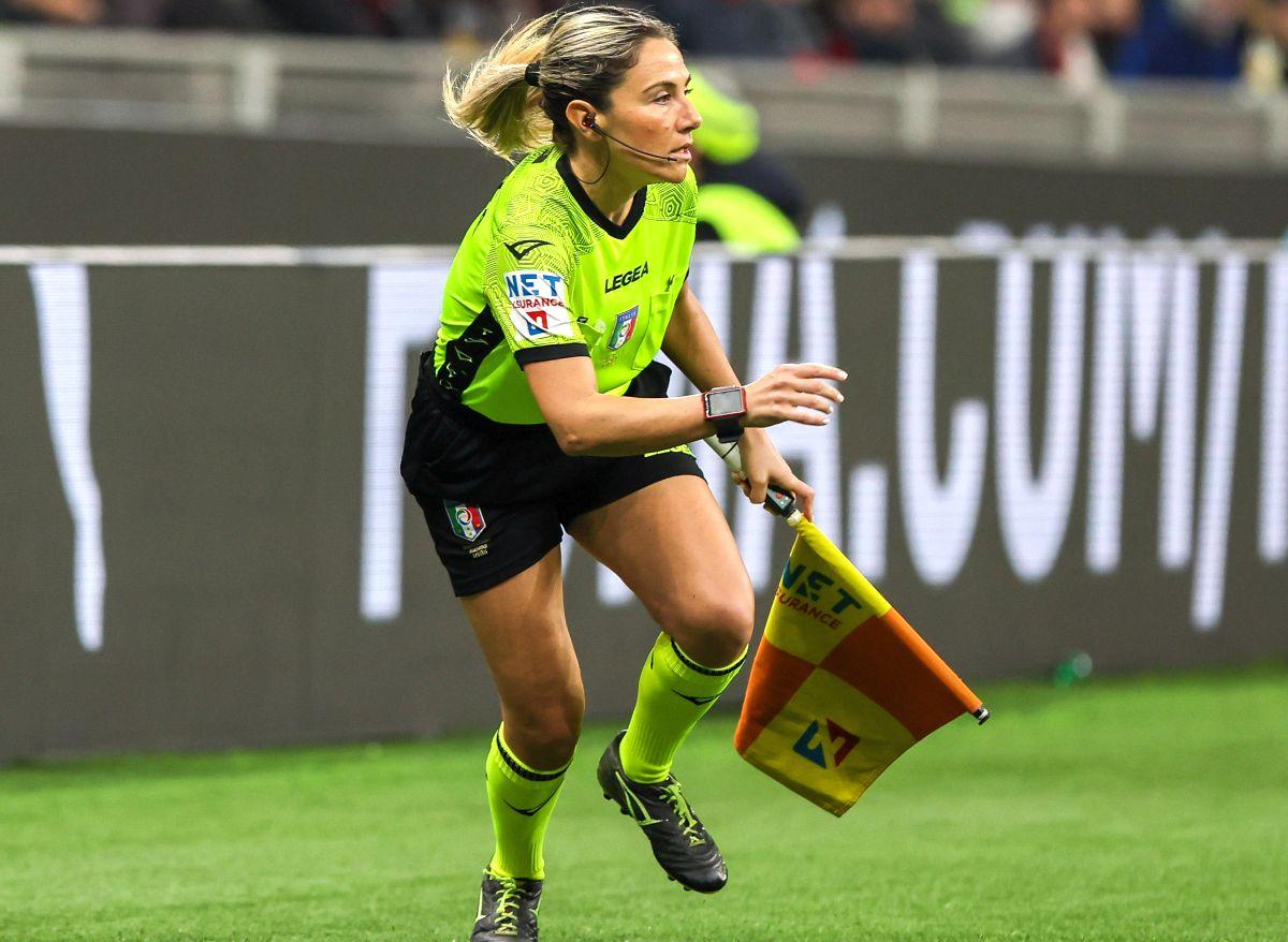 Francesca Di Monte, ținta gestului de impolitețe comis de arbitrul Juan Luca Sacchi