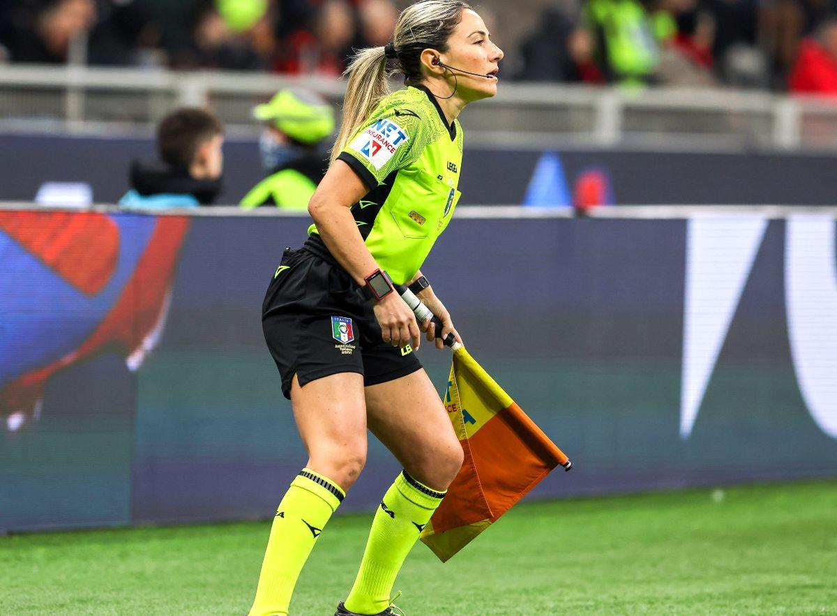 Francesca Di Monte, ținta gestului de impolitețe comis de arbitrul Juan Luca Sacchi
