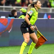 Francesca Di Monte, ținta gestului de impolitețe comis de arbitrul Juan Luca Sacchi / Sursă foto: Imago Images