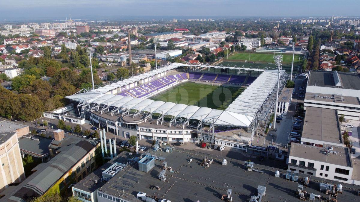 Gazon execrabil pe stadionul lui Ujpest, care va găzdui meciul Belarus - România