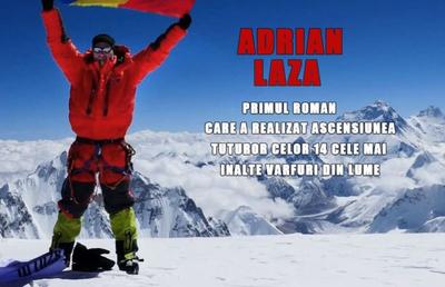 La 61 de ani, Adrian Laza a devenit primul român care a cucerit toate cele 14 vârfuri de peste 8.000 de metri