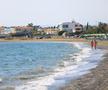 Plaja din fața hotelului Lordos din Larnaca, „casa” tricolorilor în Cipru FOTO: Ionuț Iordache (GSP)