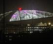 Acoperișul stadionului formației Tampa Bay Rays, distrus de Uraganul Milton, foto: Imago Images