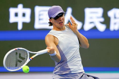 Iga Swiatek, meci de coșmar la Wuhan / foto: Imago