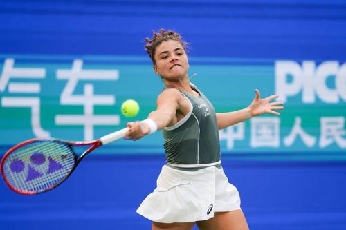 Jasmine Paolini în acțiune Foto: Imago Images
