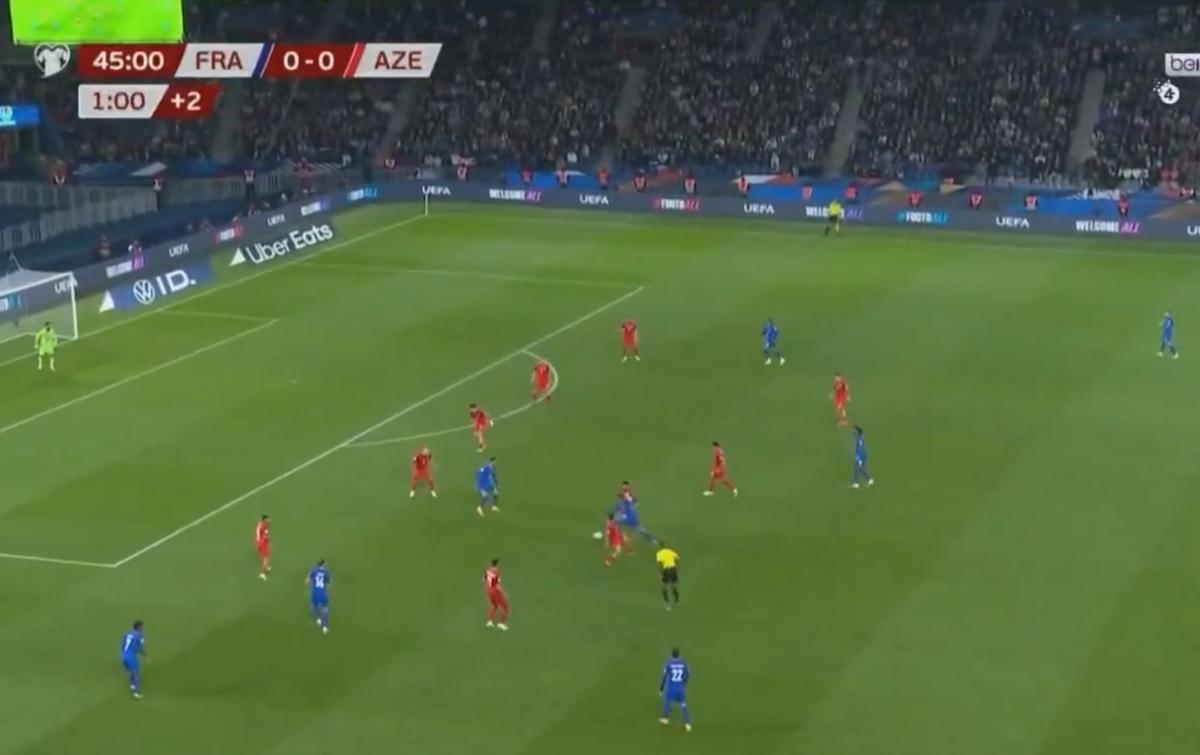 Kylian Mbappe gol vs Azerbaijan