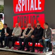 Ion Țiriac, la spitalul Obregia, foto: Dumitru Angelescu / Libertatea