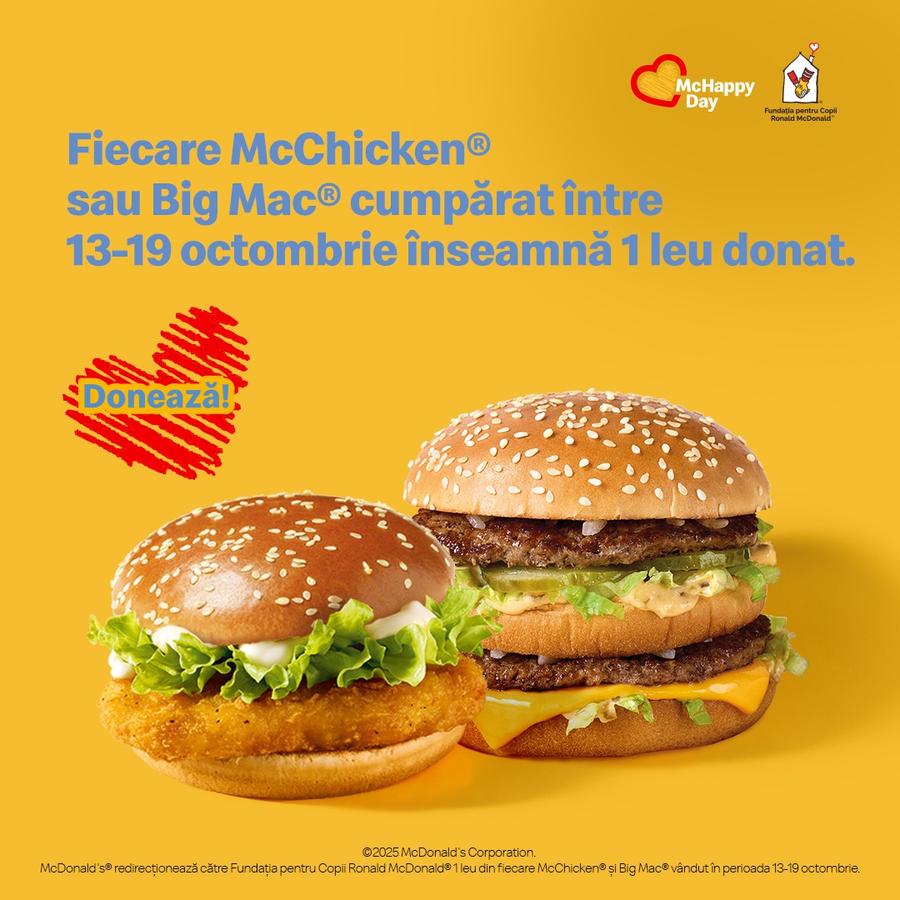 McHappy Day 2025: când faptele bune țin familiile împreună