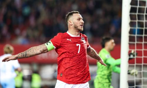 Marko Arnautovic, 4 goluri cu San Marino / Foto: Imago