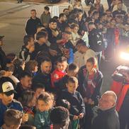 Haos la autocar după FCSB - Oțelul/ FOTO: GSP