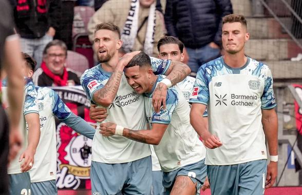Leverkusen, victorie în festivalul de goluri de la Mainz: primul succes în deplasare