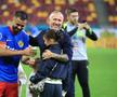 Vali Crețu și Laurențiu Reghecampf, după FCSB - Oțelul 1-0 / FOTO: Ionuț Iordache (GSP.ro)
