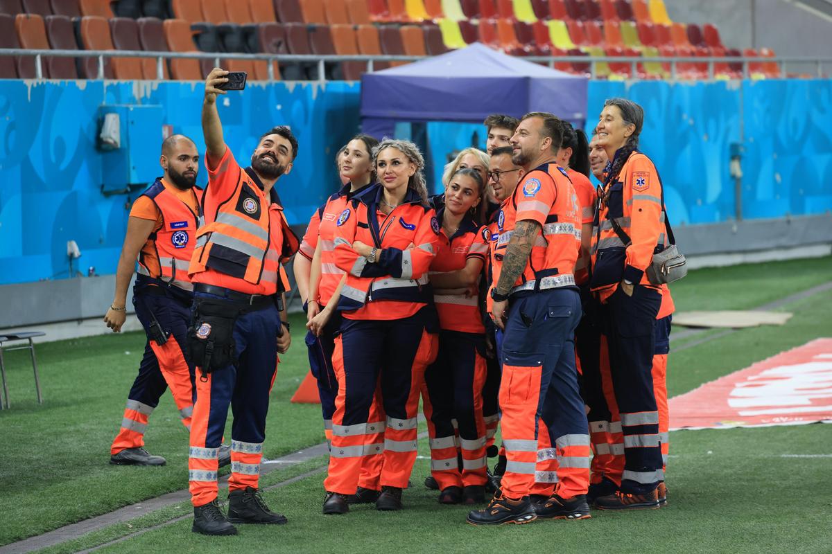 FCSB - Oțelul Galați, imagini înaintea partidei de pe Arena Națională