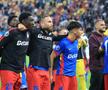 Luca Stancu, Dylan Batubinsika, Ofri Arad, Ricardo Pădurariu și Mihai Udrea, după FCSB - Oțelul 1-0 / FOTO: Ionuț Iordache (GSP.ro)