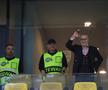 Gigi Becali și Teia Sponte, la FCSB - Oțelul/ foto Ionuț Iordache (GSP)
