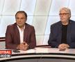 Basarab Panduru (stânga) și Claudiu Vaișcovici (dreapta), în studioul Prima Sport