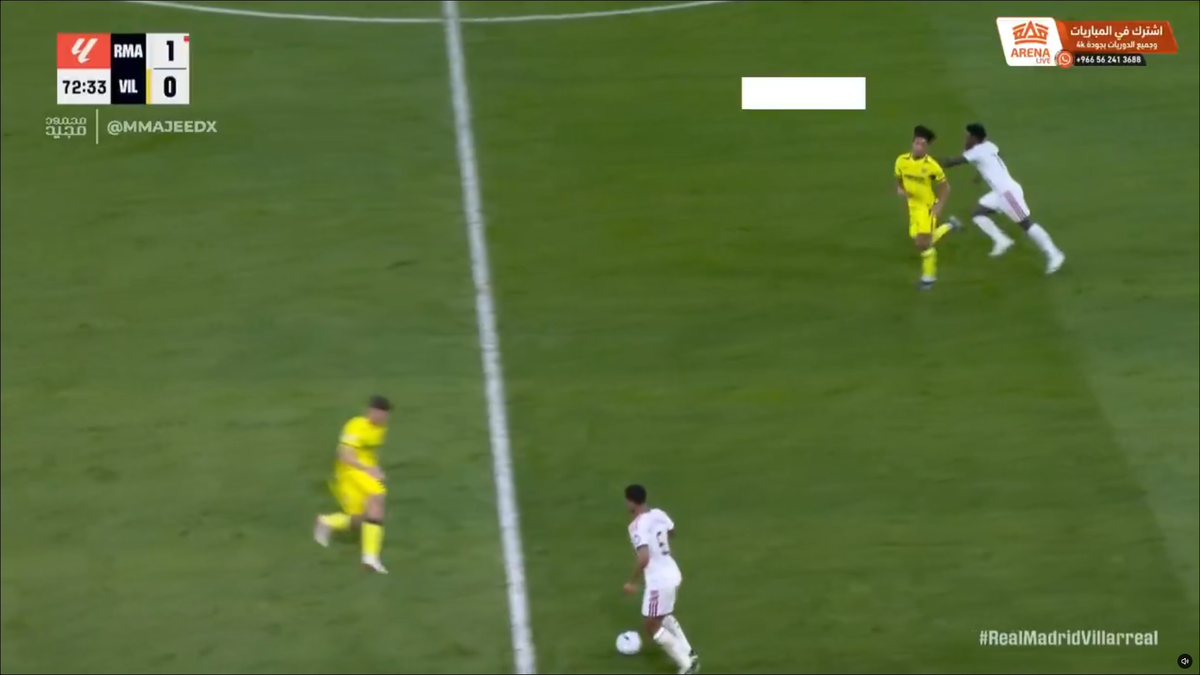 Eliminarea lui Vinicius în Real Madrid - Villarreal