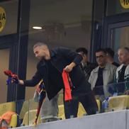 Familia Iordănescu, la FCSB - Oțelul/ foto Ionuț Iordache (GSP)
