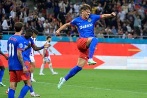 FCSB - Oțelul, primul meci din noul mandat al lui Reghecampf » GOL în minutul 65