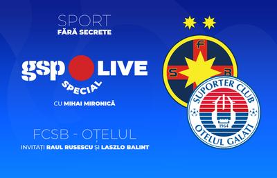 FCSB - Oțelul Galați: debutul lui Laurențiu Reghecampf » Comentăm la GSP Live Special