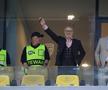 Gigi Becali și Teia Sponte, la FCSB - Oțelul/ foto Ionuț Iordache (GSP)