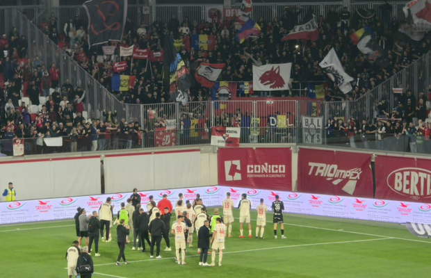 Ungurii au reacționat după Sepsi - Dinamo: „Meciul aproape s-a încheiat cu un scandal”