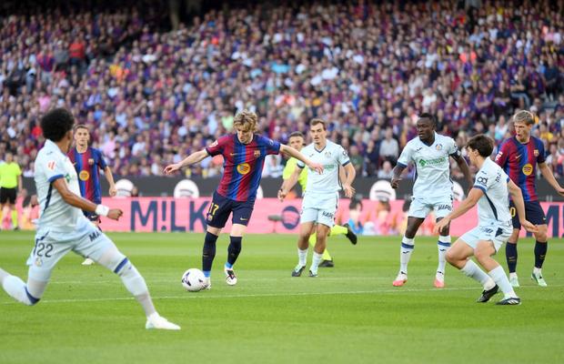 Barcelona - Getafe: golul 2, minutul 30