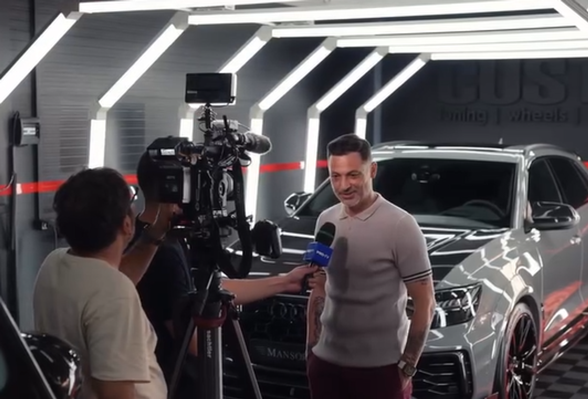 Audi RSQ8, mașina modificată a lui Mirel Rădoi
