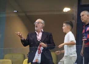 De nicăieri: Gigi Becali, apariție-șoc pe Arena Națională, la FCSB - Oțelul