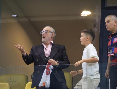 De nicăieri: Gigi Becali, apariție-șoc pe Arena Națională, la FCSB - Oțelul