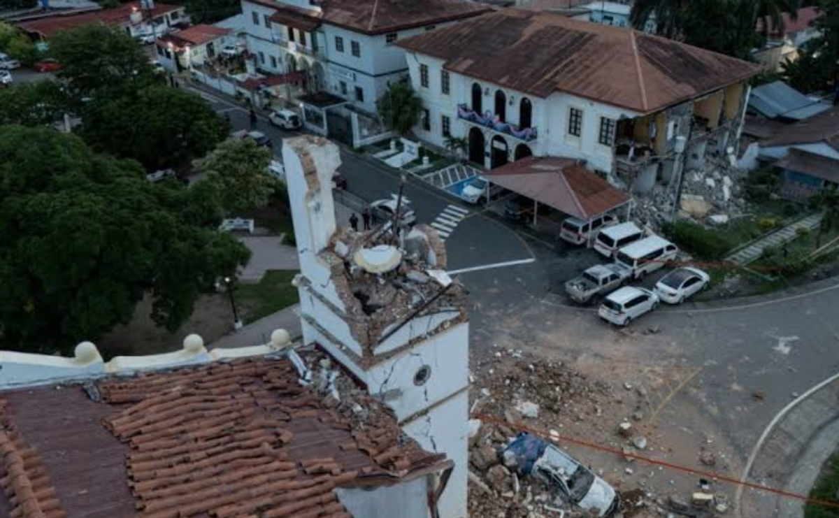 Cutremur devastator de 7,7 grade de scara Richter la Penonome pe 9 octombrie