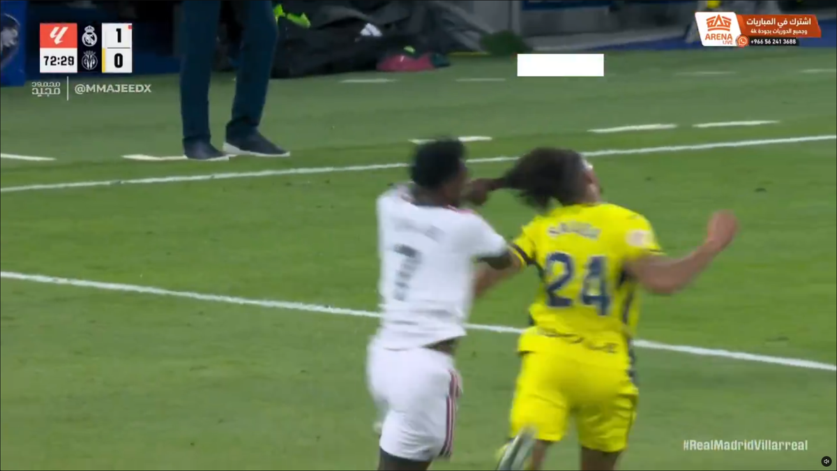 Eliminarea lui Vinicius în Real Madrid - Villarreal