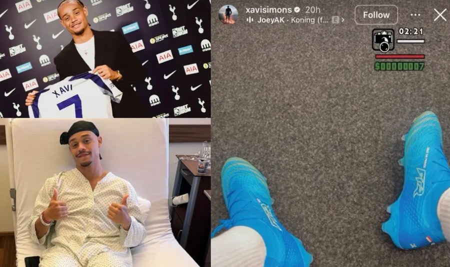 Xavi Simons se dedică studiului! » Decizia mijlocașului olandez revenit la pregătiri după operația la genunchi