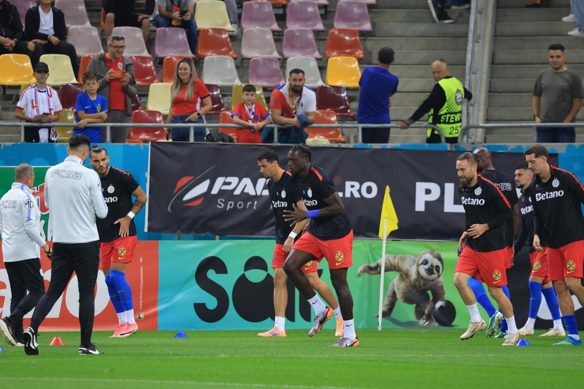 FCSB - Oțelul Galați, imagini înaintea partidei de pe Arena Națională