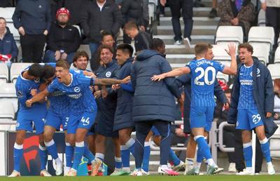 Revelația Brighton bifează o nouă victimă în Premier League, deși a jucat în 10 din minutul 57