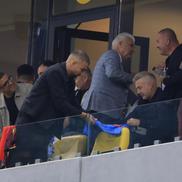 Familia Iordănescu, la FCSB - Oțelul/ foto Ionuț Iordache (GSP)