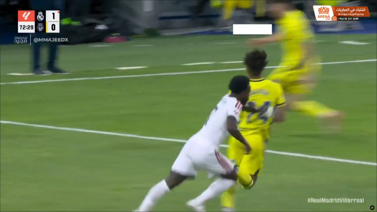 Eliminarea lui Vinicius în Real Madrid - Villarreal