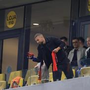Familia Iordănescu, la FCSB - Oțelul/ foto Ionuț Iordache (GSP)