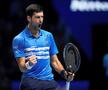 TURNEUL CAMPIONILOR // GALERIE FOTO Novak Djokovic, nemilos! Debut în forță contra italianului Matteo Berrettini