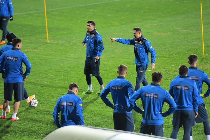 Naționala României a efectuat astăzi antrenamentul oficial dinaintea meciului amical cu Belarus, de miercuri, ora 19:00.