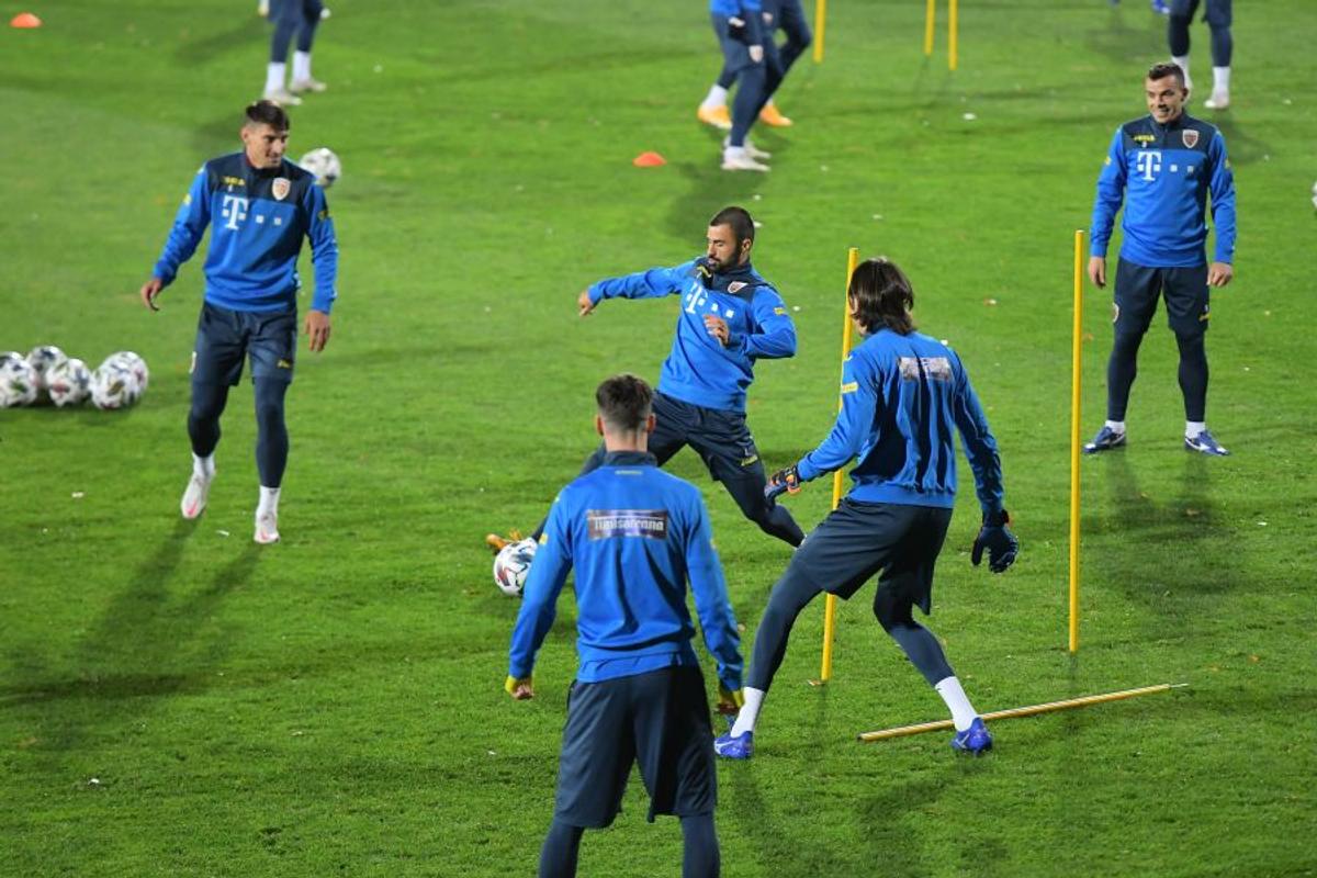 Antrenament România - Belarus