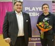 Emil Hurezeanu, ambasadorul României în Austria, alături de Simona Halep