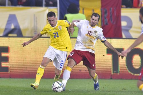 Olimpiu Moruțan (foto) este unul dintre jucătorii evidențiați de Florentin Petre, alături de Nicolae Stanciu și Răzvan Marin // foto: Imago Images