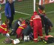 Accidentare Dumbrăvița - CFR Cluj