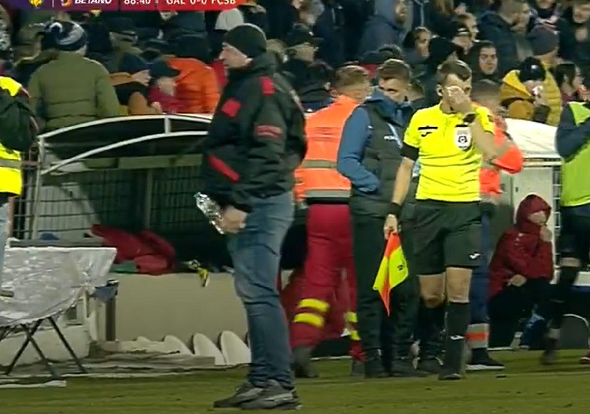 Explicație incredibilă pentru haosul din finalul meciului Oțelul - FCSB: „Ce vreți? Se mai întâmplă!”