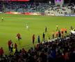 Oțelul - FCSB, întrerupt de gazele lacrimogene