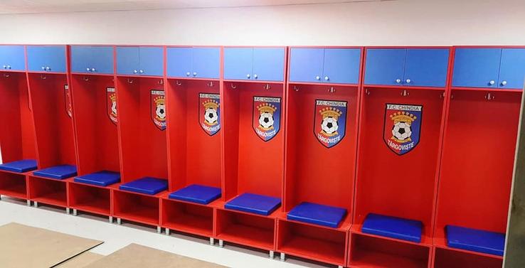 Așa arată acum stadionul din Târgoviște // sursă foto: Facebook @ Daniel Cristian Stan